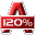 120% Acohol Icon 32x32 png